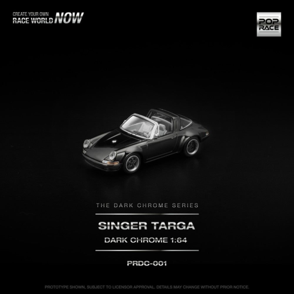 1/64 SINGER TARGA DARK CHROME - Poprace - PRDC001