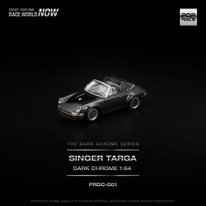 1/64 SINGER TARGA DARK CHROME - Poprace - PRDC001