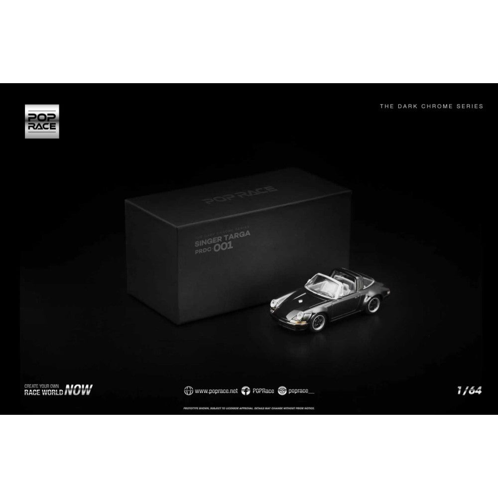 1/64 SINGER TARGA DARK CHROME - Poprace - PRDC001