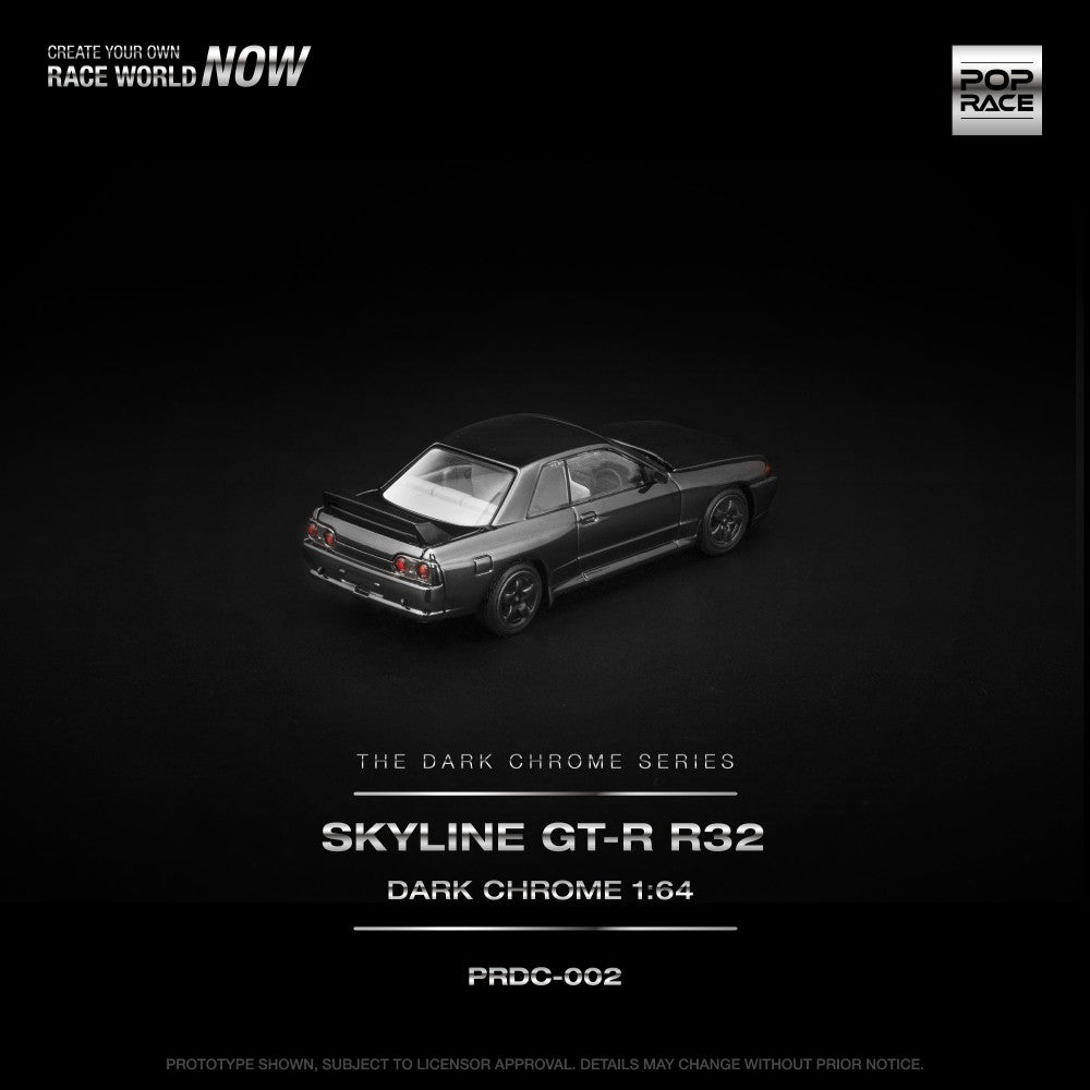 1/64 R32 GT-R DARK CHROME - Poprace - PRDC002