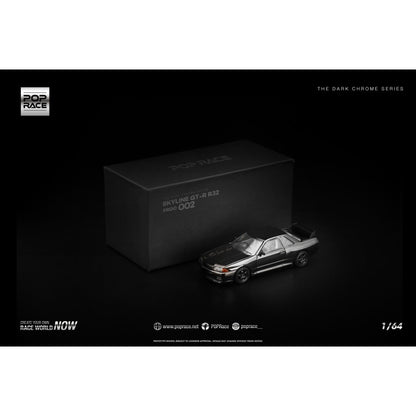 1/64 R32 GT-R DARK CHROME - Poprace - PRDC002