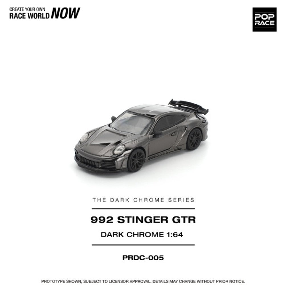 1/64 992 STINGER GTR DARK CHROME - Poprace - PRDC005