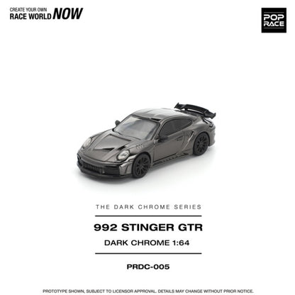 1/64 992 STINGER GTR DARK CHROME - Poprace - PRDC005