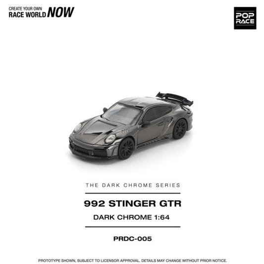 1/64 992 STINGER GTR DARK CHROME - Poprace - PRDC005