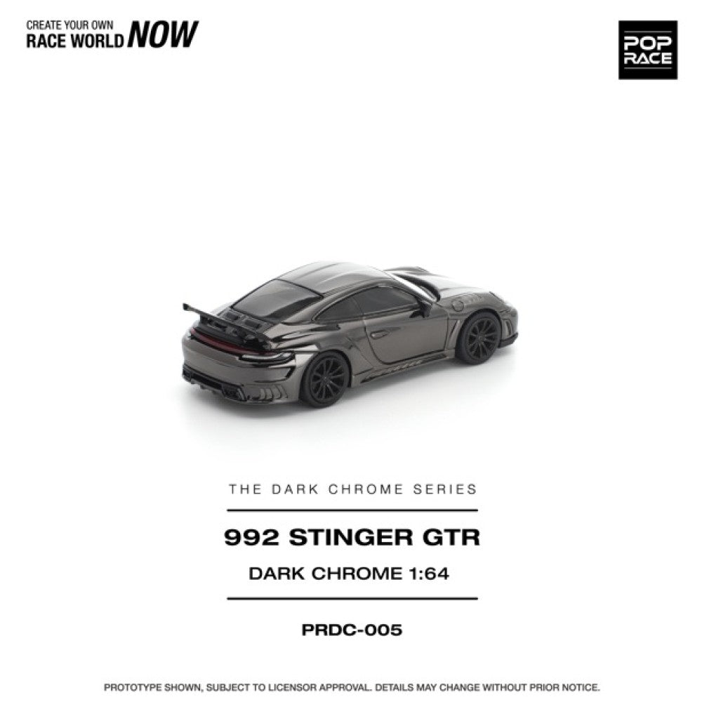 1/64 992 STINGER GTR DARK CHROME - Poprace - PRDC005