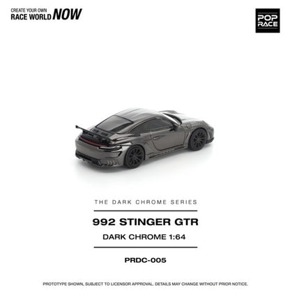 1/64 992 STINGER GTR DARK CHROME - Poprace - PRDC005