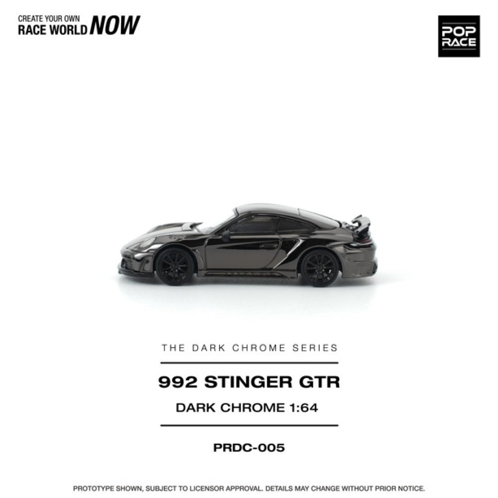 1/64 992 STINGER GTR DARK CHROME - Poprace - PRDC005