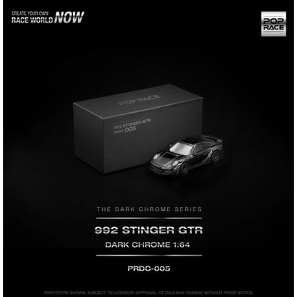 1/64 992 STINGER GTR DARK CHROME - Poprace - PRDC005