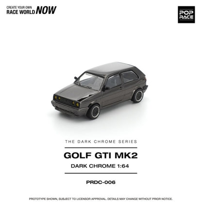 1/64  GOLF GTI MK2 DARK CHROME - Poprace - PRDC006