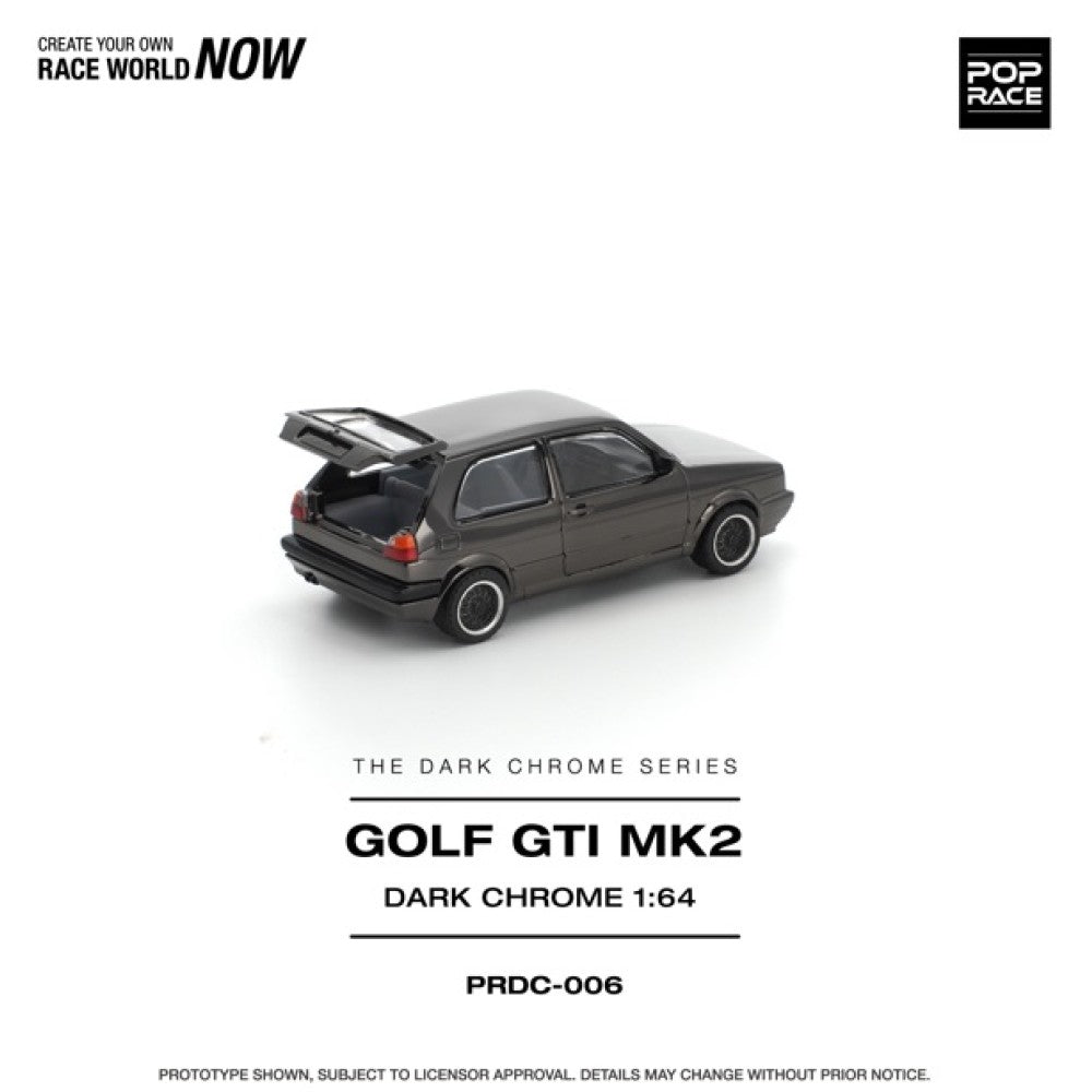 1/64  GOLF GTI MK2 DARK CHROME - Poprace - PRDC006