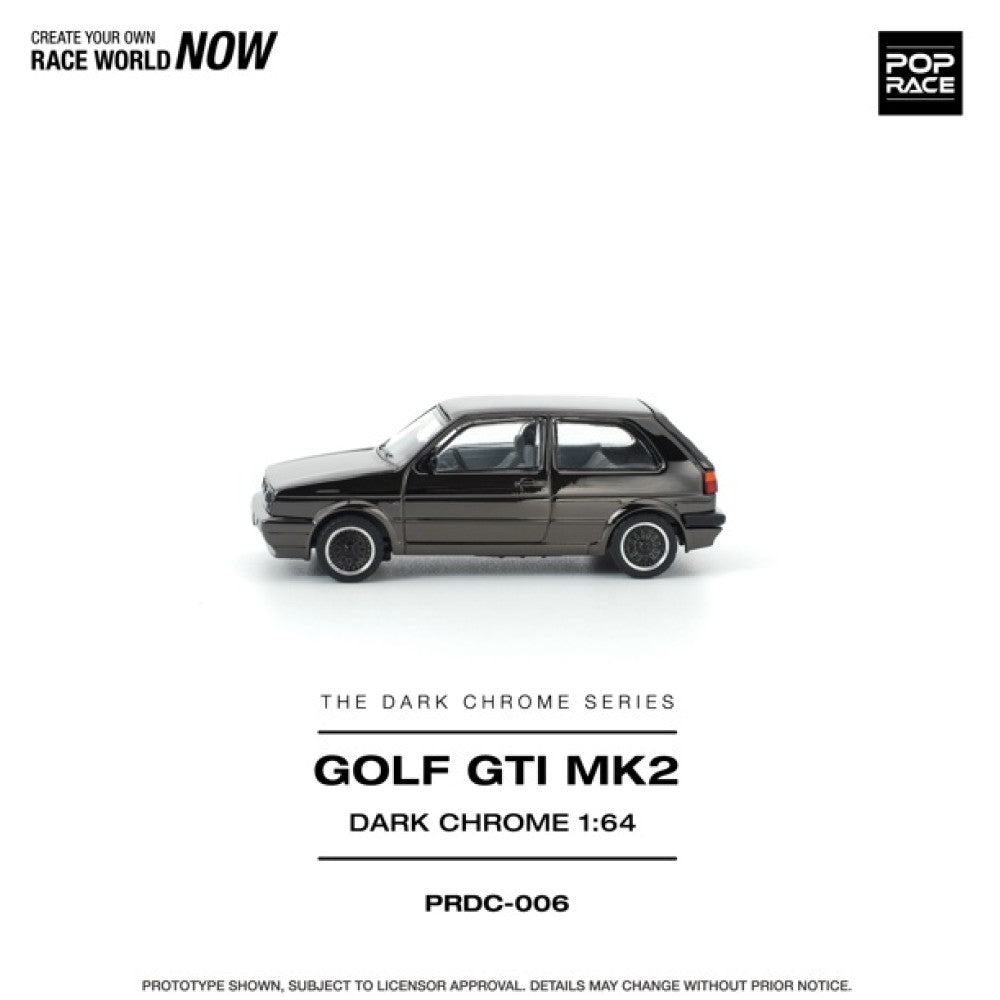 1/64  GOLF GTI MK2 DARK CHROME - Poprace - PRDC006