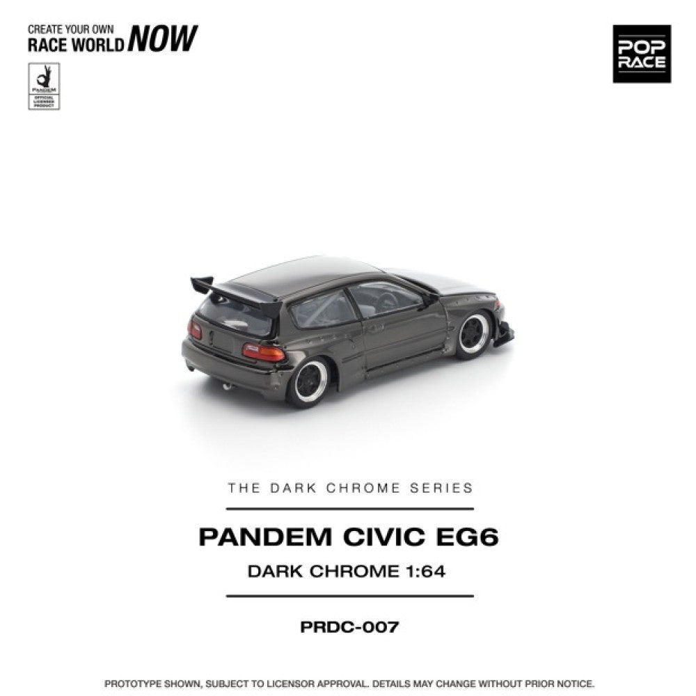 1/64 PANDEM CIVIC EG6 DARK CHROME - Poprace - PRDC007