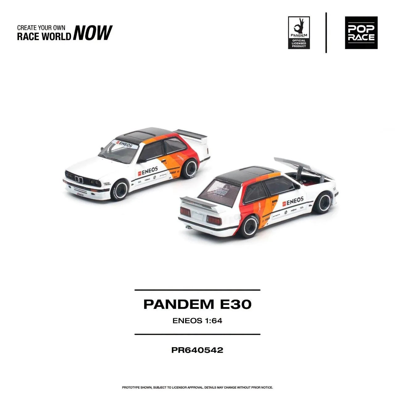 1/64 PANDEM E30 ENEOS - Poprace - PR640542