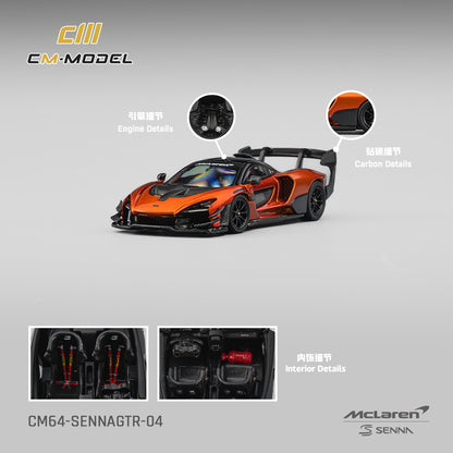 1/64 Mclaren SennaGTR Volcano orange  GTR - CM64-SennaGTR-10