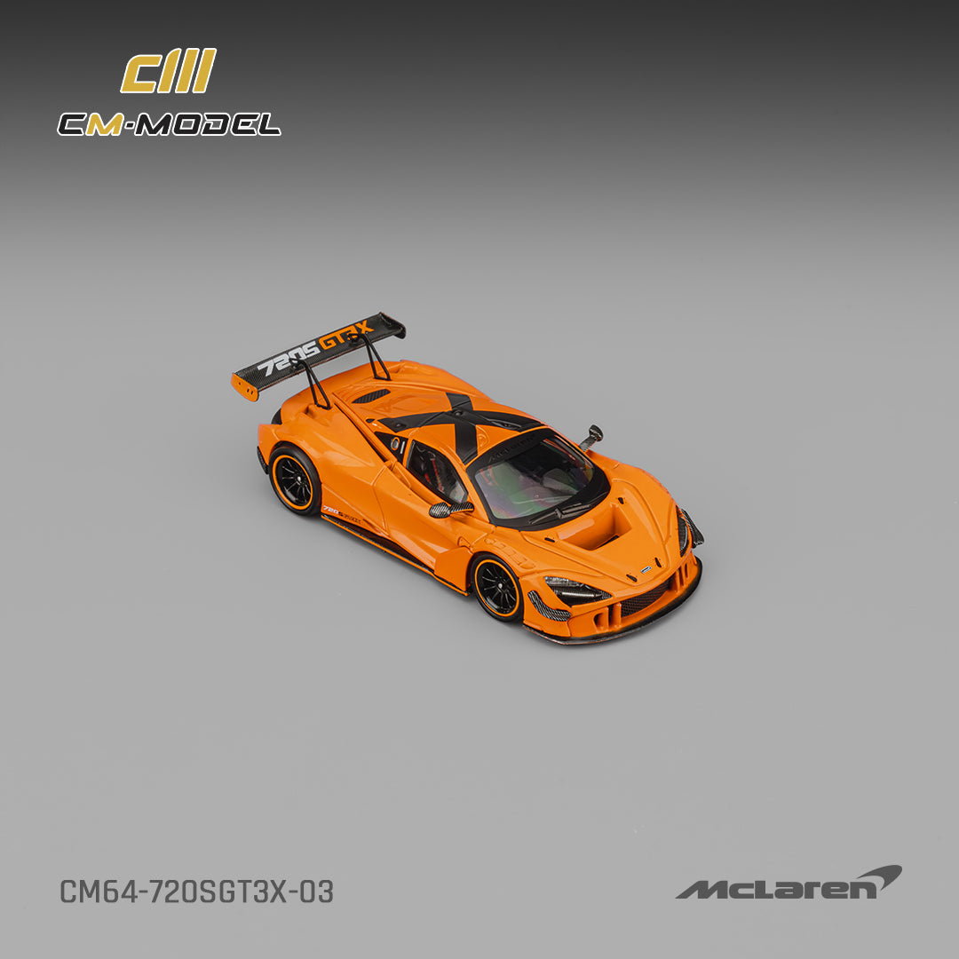 1/64 Mclaren 720SGT3X Papaya Orange  720SGT3X - CM64-720SGT3X-03