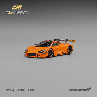 1/64 Mclaren 720SGT3X Papaya Orange  720SGT3X - CM64-720SGT3X-03