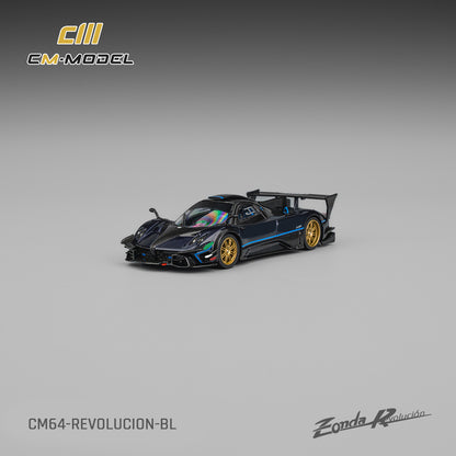 1/64 Pagani Zonda Revlucion Metallic blue - CM Models - CM64-Revolucion-BL
