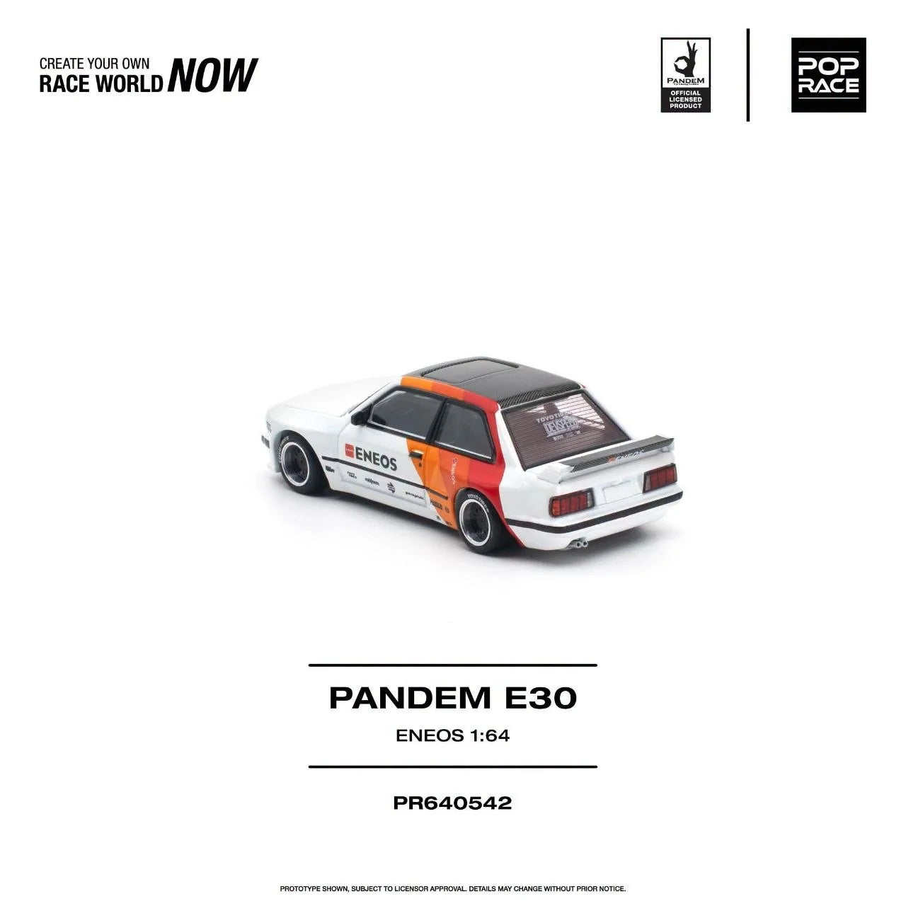 1/64 PANDEM E30 ENEOS - Poprace - PR640542