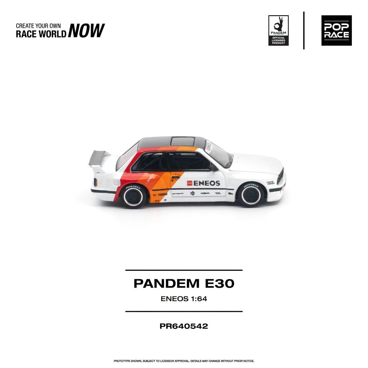 1/64 PANDEM E30 ENEOS - Poprace - PR640542