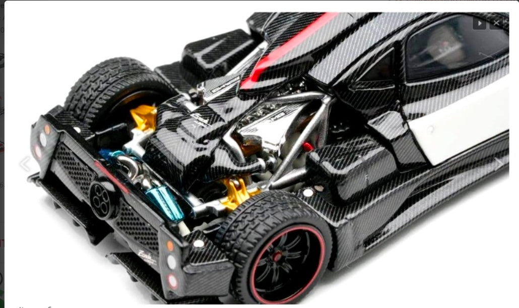 1/64 Pagani Zonda Cinque Coupe 2009 Bianco Benny White  - AR Box - 650601001