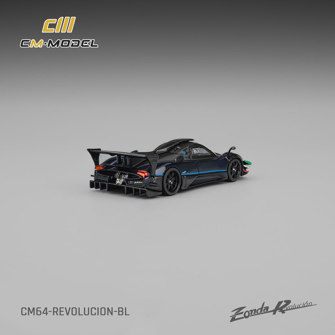 1/64 Pagani Zonda Revlucion Metallic blue - CM Models - CM64-Revolucion-BL