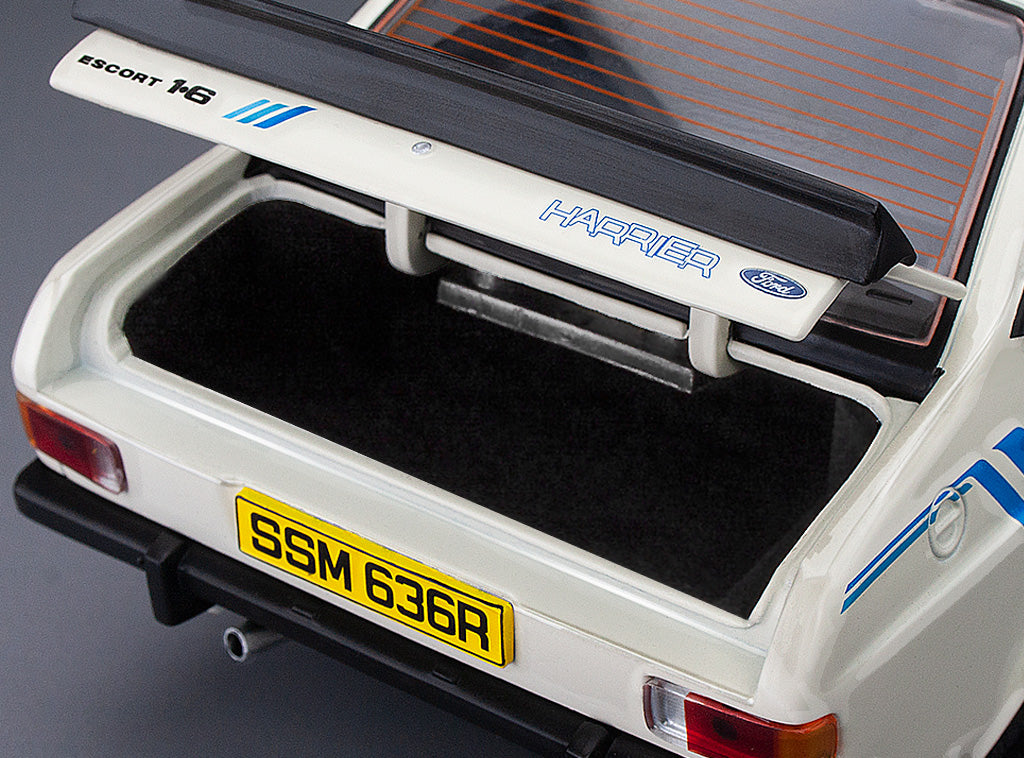 1/18 - 1980 Ford Escort Harrier, Diamond White - Sunstar  H4636RHD