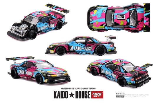 1/64 NISSAN SILVIA S13-R KAIDO SPLASH V1 - Kaido House - MGTKHMG284