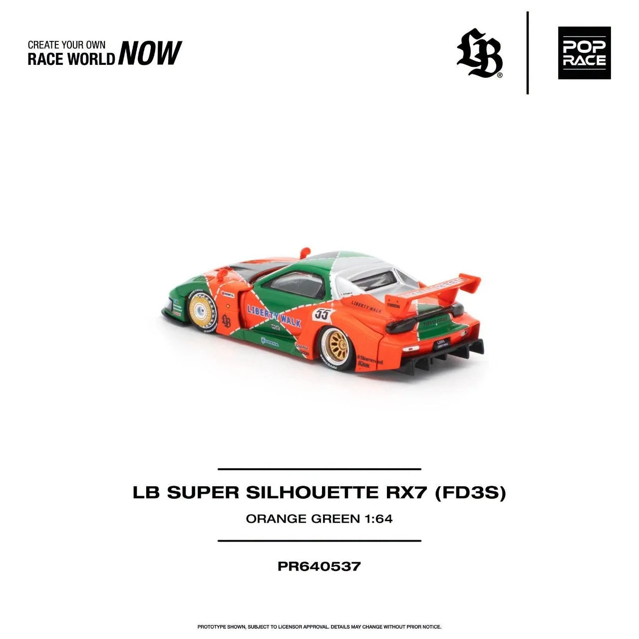 1/64 LB SUPER SILHOUETTE RX7 (FD3S) - Poprace - PR640537