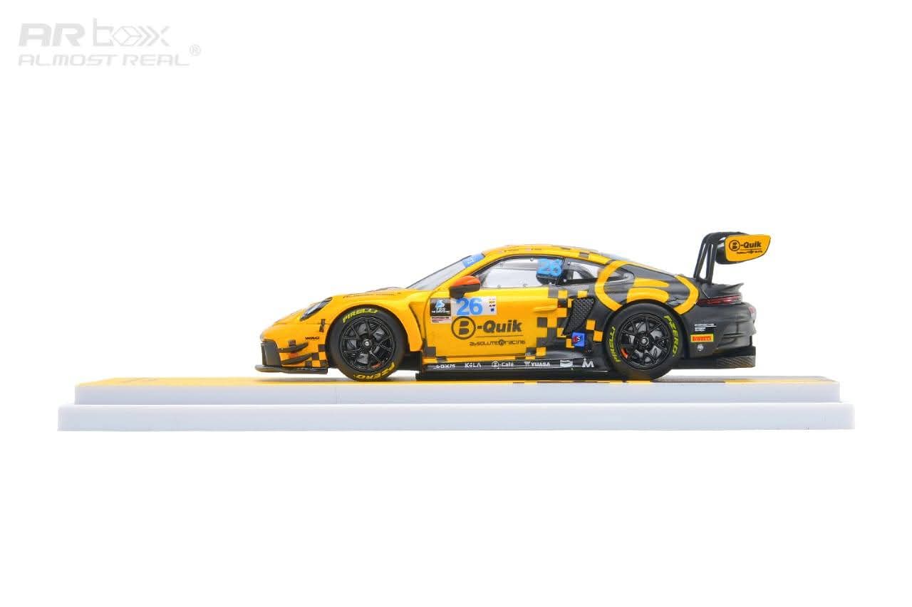 1/64 Porsche 992 GT3 R Quik Metallic Yellow  - AR Box - 640005001