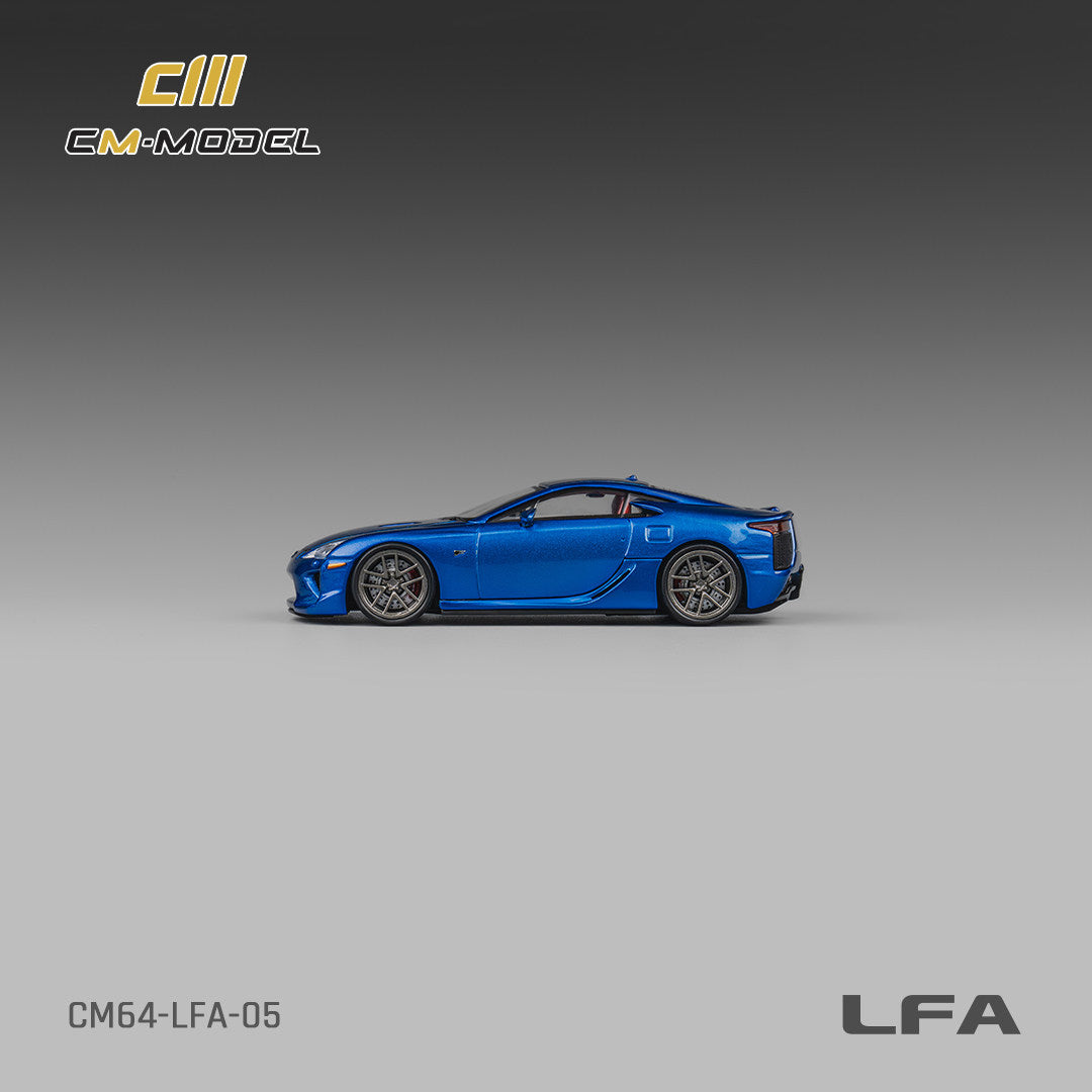 1/64 Lexus LFA Blue Metallic "Sozhou GT Show" - CM Models - CM64-LFA-05