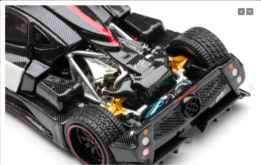 1/64 Pagani Zonda Cinque Coupe 2009 Bianco Benny White  - AR Box - 650601001