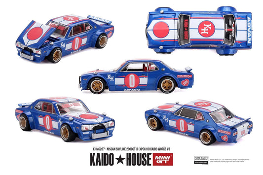 1/64 NISSAN SKYLINE 2000GT-R (KPGC10) KAIDO WORKS V3 - Kaido House - MGTKHMG287