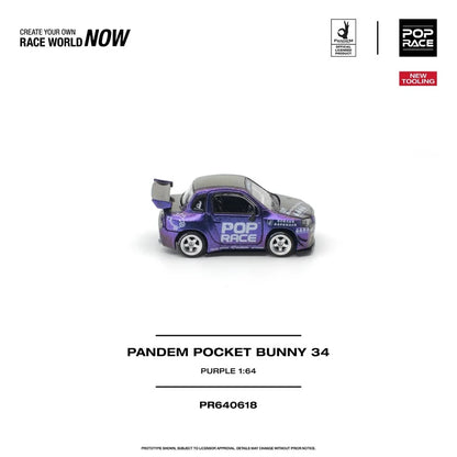 1/64  Pandem Pocket Bunny 34, purple - Poprace - PR640618 *** Pre order ***