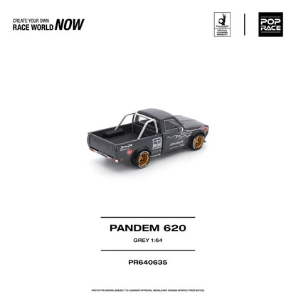 1/64 Datsun Pandem 620 Grey - Poprace - PR640635 *** Pre order ***