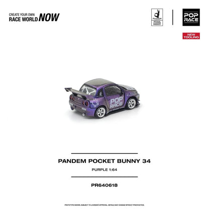 1/64  Pandem Pocket Bunny 34, purple - Poprace - PR640618 *** Pre order ***