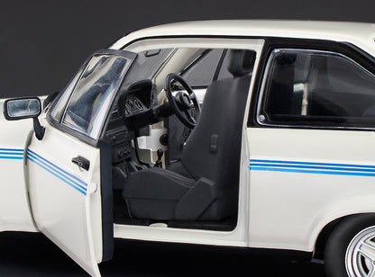 1/18 - 1980 Ford Escort Harrier, Diamond White - Sunstar  H4636RHD