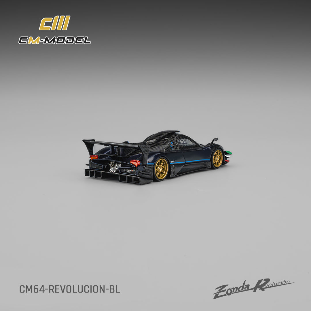 1/64 Pagani Zonda Revlucion Metallic blue - CM Models - CM64-Revolucion-BL