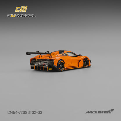 1/64 Mclaren 720SGT3X Papaya Orange  720SGT3X - CM64-720SGT3X-03