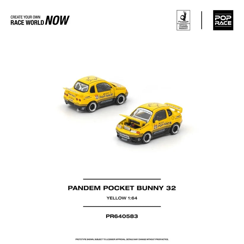 1/64 Pandem Pocket Bunny 32, yellow - Poprace - PR640583 *** Pre order ***