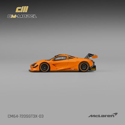 1/64 Mclaren 720SGT3X Papaya Orange  720SGT3X - CM64-720SGT3X-03