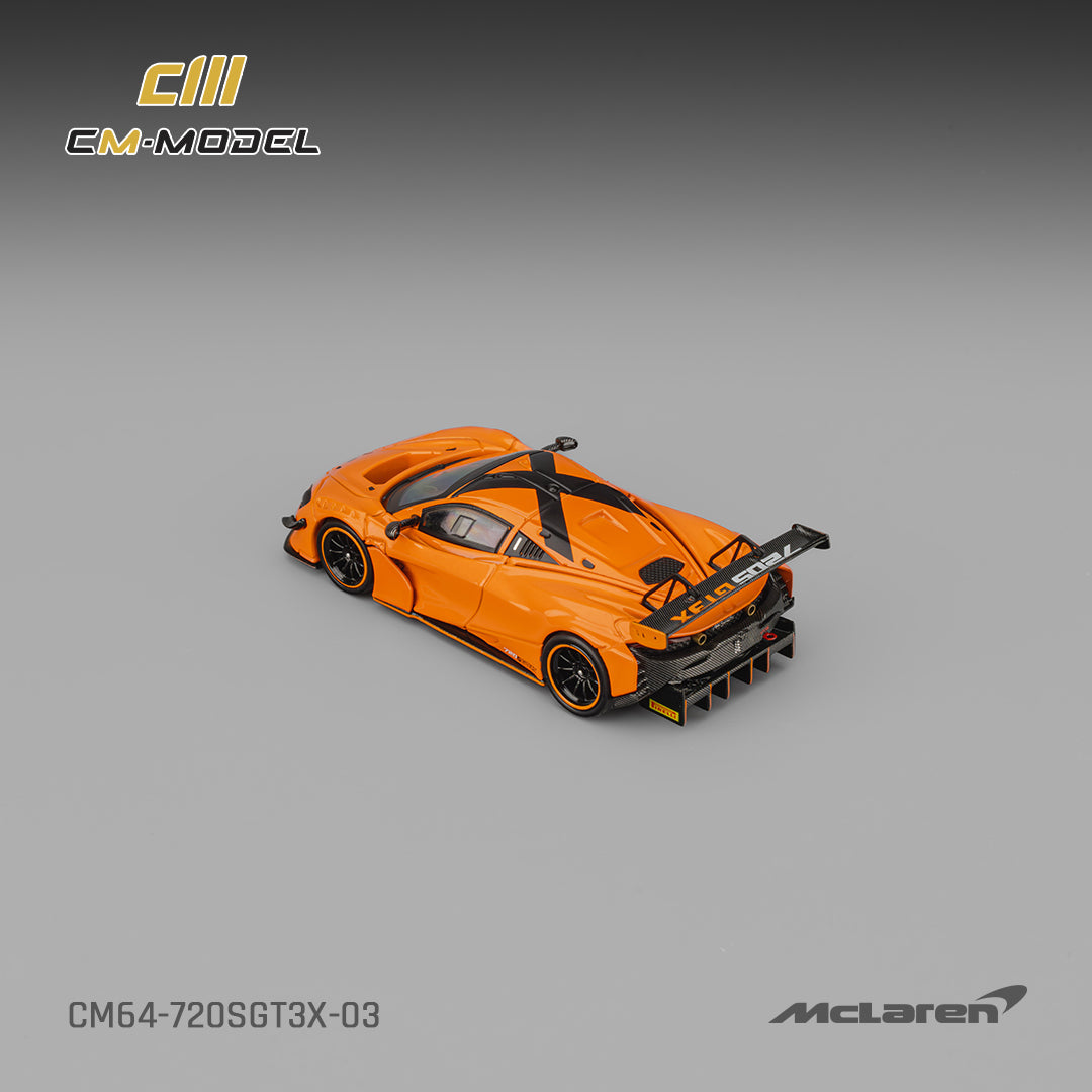 1/64 Mclaren 720SGT3X Papaya Orange  720SGT3X - CM64-720SGT3X-03