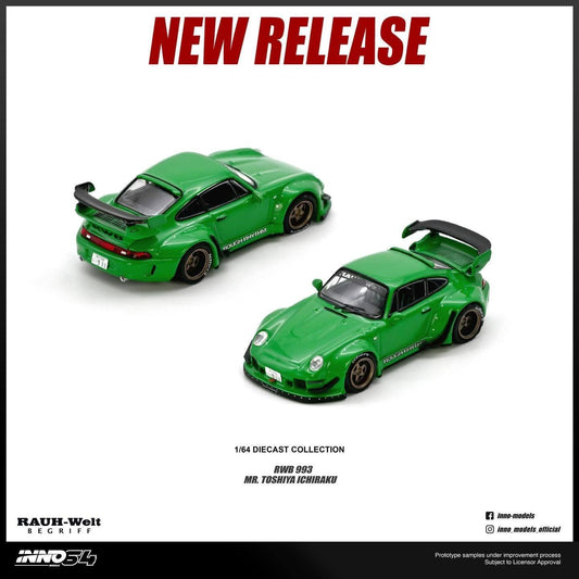 1/64 RWB 993 Rough Rhythm - Cool Car Show Special Edition - Inno64