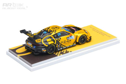 1/64 Porsche 992 GT3 R Quik Metallic Yellow  - AR Box - 640005001