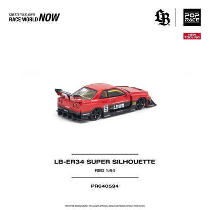 1/64 LB-ER34 Super Silhouette - Poprace - PR640594 *** Pre order ***