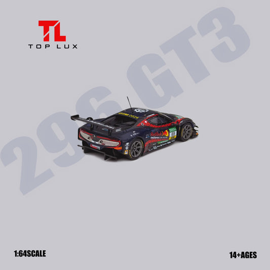 1/64 Ferrari 296 GT3 R Red Bull Livery #69 - TopLux - TL64008