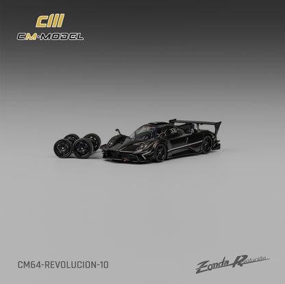 1/64 Pagani Zonda Revolucion Full Carbon - CM Models - CM64-Revolucion-10