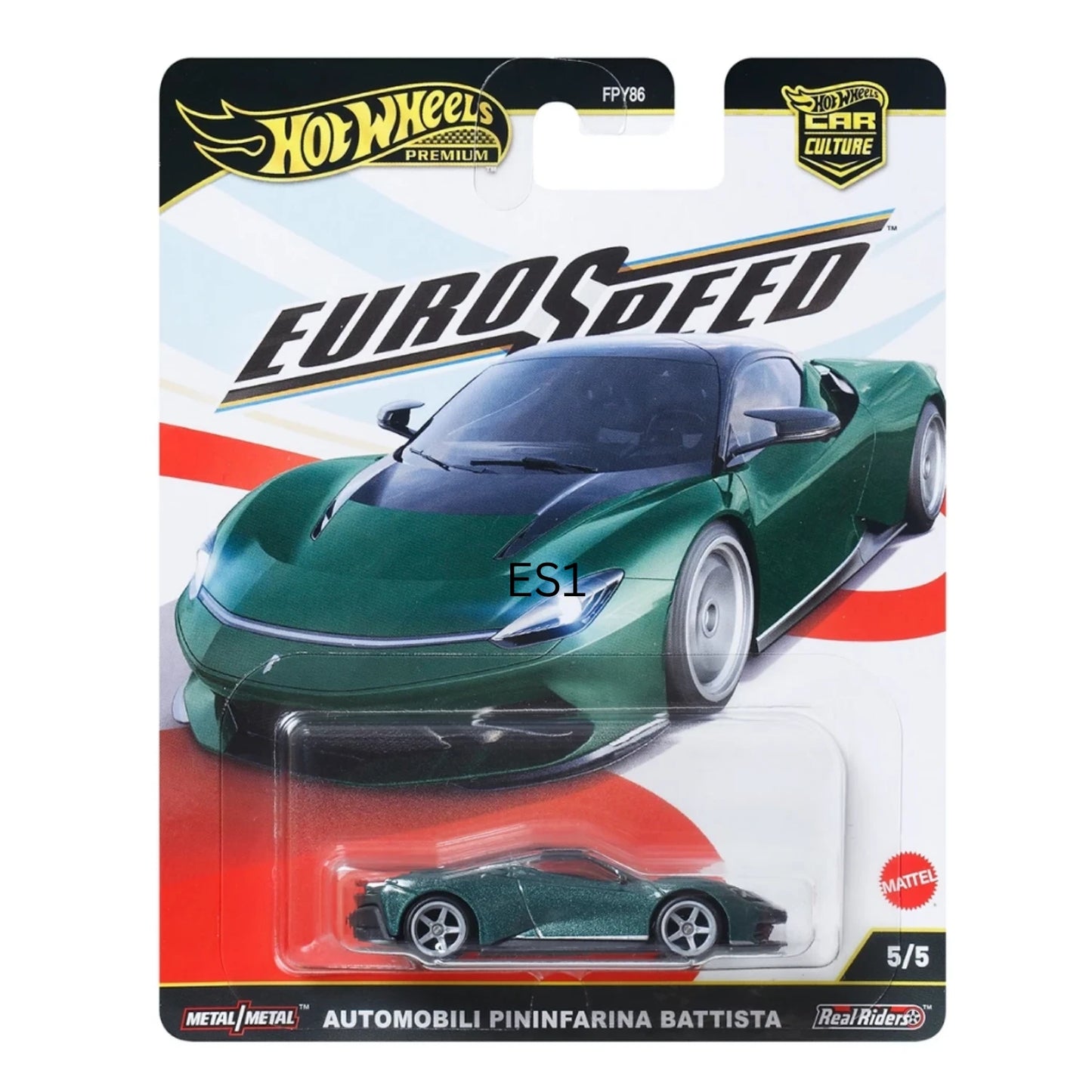 1/64 Hot Wheels Premium Euro Speed Car Culture 2025 Set of 5