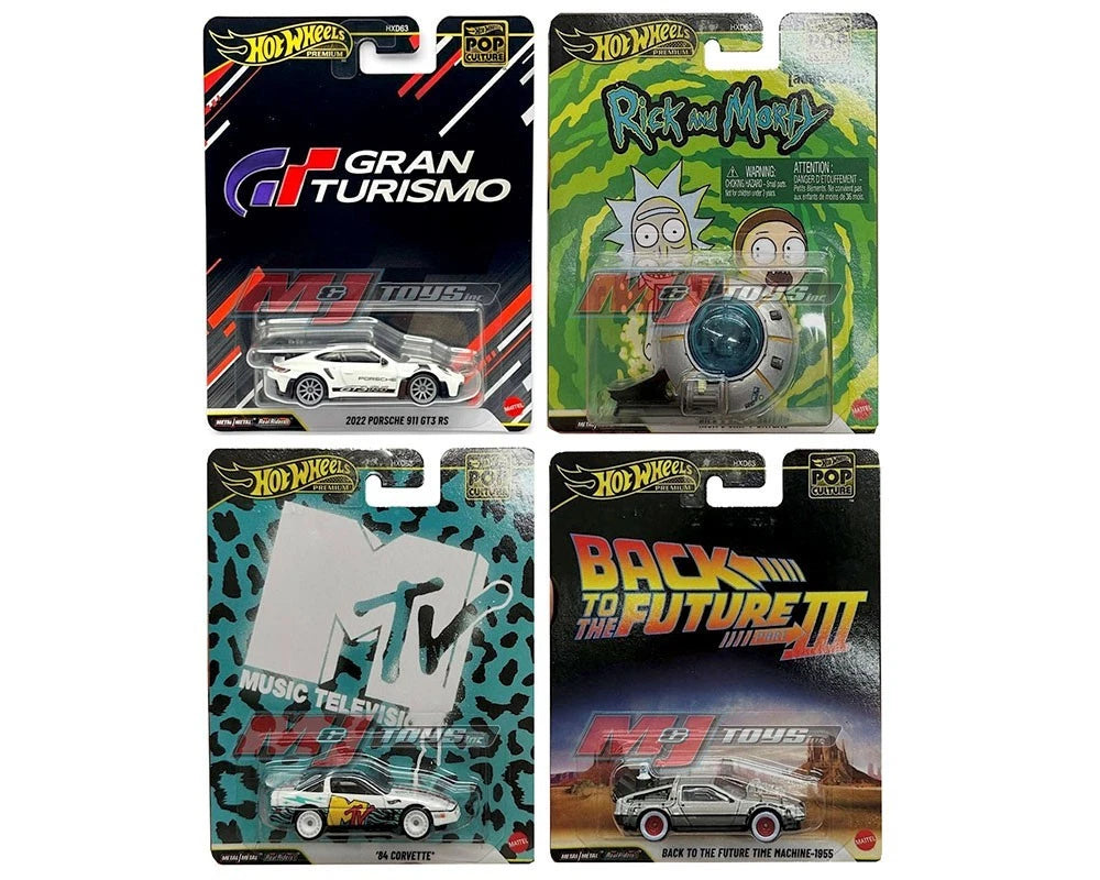 1/64 Hot Wheels Pop Culture 2026 Mix 2 - set of 4
