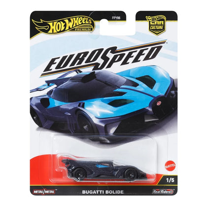 1/64 Hot Wheels Premium Euro Speed Car Culture 2025 Set of 5