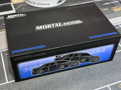 1/64 - Nissan URAS ER34 Skyline 25GT-t Blitz ER34 D1PS Twin Cars Set 03&06 ( 899 pcs)- Mortal Models